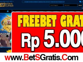 MamaSlot88 Freebet Gratis Rp 5.000 Tanpa Deposit