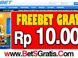 CNCBet Freebet Gratis Rp 10.000 Tanpa Deposit