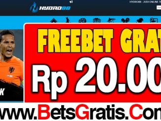 Hydro88 Freebet Gratis Rp 20.000 Tanpa Deposit