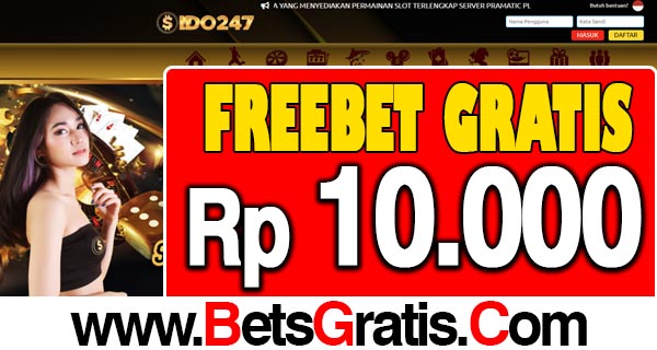 SIDO247 Freebet Gratis Rp 10.000 Tanpa Deposit