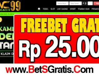 Situs WinCash99 Freebet Gratis Rp 25.000 Tanpa Deposit