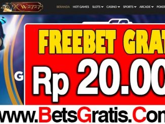 XW2727 Freebet Gratis Rp 20.000 Tanpa Deposit