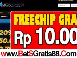 Megapoker99 Freechip Gratis Rp 10.000 Tanpa Deposit