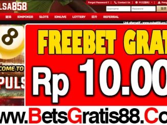 Pulsa858 Freebet Gratis Rp 10.000 Tanpa Deposit