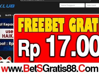 USAKlub Freebet Gratis Rp 17.000 Tanpa Deposit