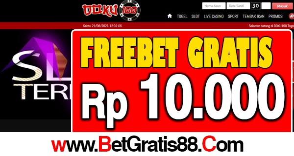 DOKU168 Freebet Gratis Rp 10.000 Tanpa Deposit