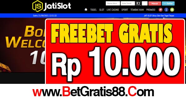 JATISlot Freebet Gratis Rp 10.000 Tanpa Deposit