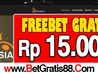 AsiaPragmatic Freebet Gratis Rp 15.000 Tanpa Deposit