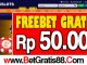 KlikSlots Freebet Gratis Rp 50.000 Tanpa Deposit