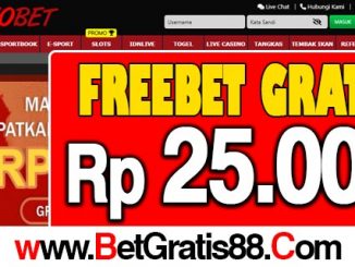 Shiobet Freebet Gratis Rp 25.000 Tanpa Deposit