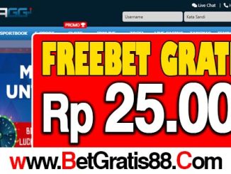 BolaGG Freebet Gratis Rp 25.000 Tanpa Deposit