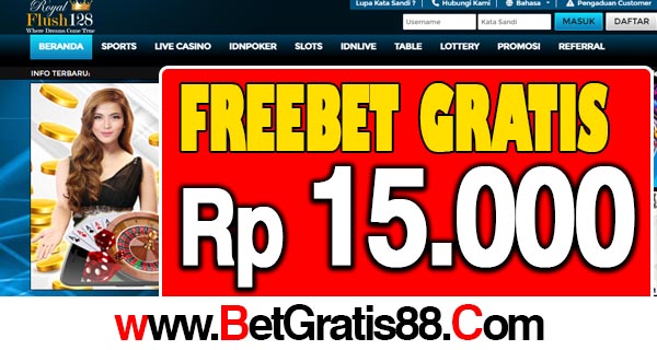 Flush128 Freebet Gratis Rp 15.000 Tanpa Deposit