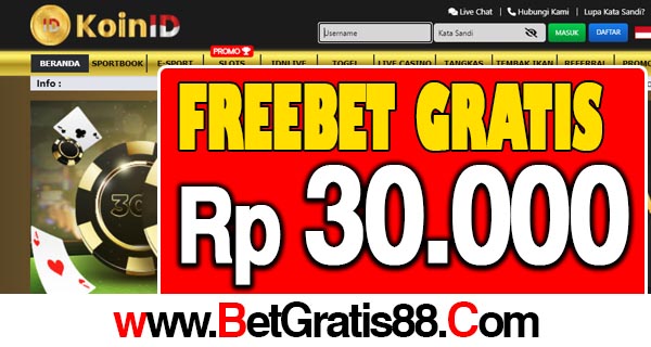 KoinID Freebet Gratis Rp 30.000 Tanpa Deposit KoinID Freebet Gratis Rp 30.000 Tanpa Deposit