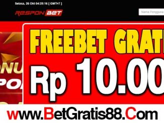 ResponBet Freebet Gratis Rp 10.000 Tanpa Deposit