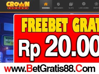 CrownSlot88 Freebet Gratis Rp 20.000 Tanpa Deposit