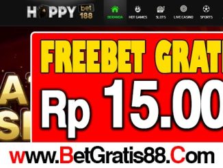 HappyBet188 Freebet Gratis Rp 15.000 Tanpa Deposit