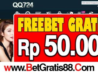 QQ724 Freebet Gratis Rp 50.000 Tanpa Deposit