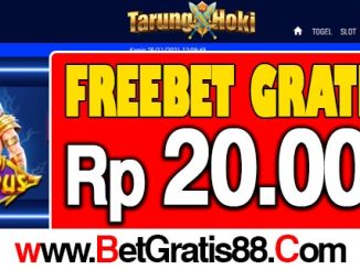 TarungHoki Freebet Gratis Rp 20.000 Tanpa Deposit