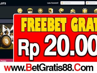 VegasSlots Freebet Gratis Rp 20.000 Tanpa Deposit