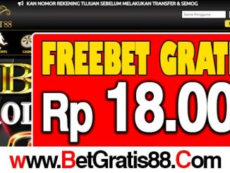 Eterniti88 Freebet Gratis Rp 18.000 Tanpa Deposit