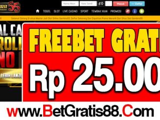 Gembira55 Freebet Gratis Rp 25.000 Tanpa Deposit