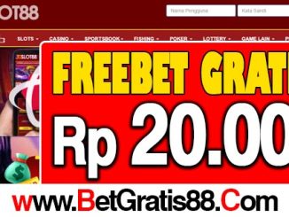 OGSlot88 Freebet Gratis Rp 20.000 Tanpa Deposit