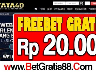 Tata4D Freebet Gratis Rp 20.000 Tanpa Deposit