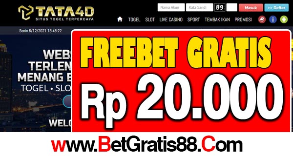 Tata4D Freebet Gratis Rp 20.000 Tanpa Deposit