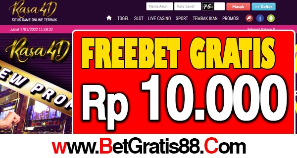 Rasa4D Freebet Gratis Rp 10.000 Tanpa Deposit