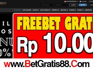 SunStarGames Freebet Gratis Rp 20.000 Tanpa Deposit