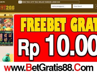 JTSlot266 Freebet Gratis Rp 10.000 Tanpa Deposit