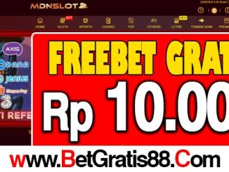 MDNSlot Freebet Gratis Rp 10.000 Tanpa Deposit