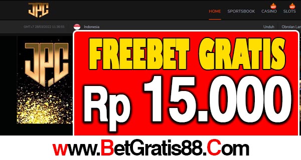 JackpotCasino Freebet Gratis Rp 15.000 Tanpa Deposit