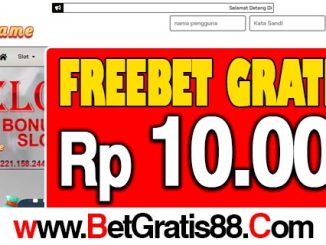 JosGame Freebet Gratis Rp 10.000 Tanpa Deposit