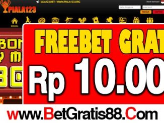 PIALA123 Freebet Gratis Rp 10.000 Tanpa Deposit