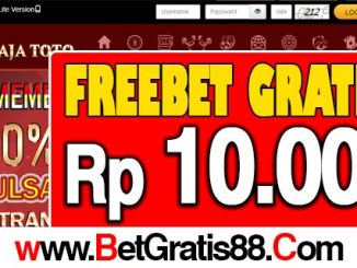 RemajaToto Freebet Gratis Rp 10.000 Tanpa Deposit