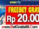 SONIC77 Freebet Gratis Rp 20.000 Tanpa Deposit