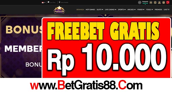 HEYSLOT88 Freebet Gratis Rp 10.000 Tanpa Deposit