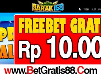 Barak168 Freebet Gratis Rp 10.000 Tanpa Deposit