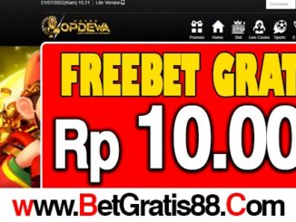 OPDEWA Freebet Gratis Rp 10.000 Tanpa Deposit