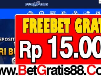 DuniaVegas Freebet Gratis Rp 15.000 Tanpa Deposit