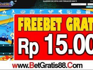 ALADDIN138 Freebet Gratis Rp 15.000 Tanpa Deposit