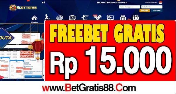 SLOTTER88 Freebet Gratis Rp 15.000 Tanpa Deposit