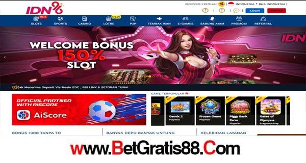 IDN96 BONUS SLOT 100% MEMBER BARU