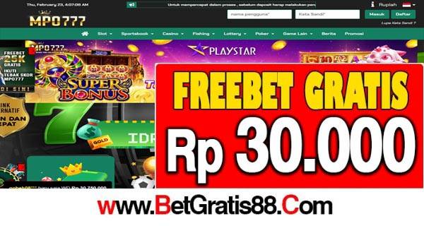 MPO777 Freebet Gratis Rp 30.000 Tanpa Deposit MPO777 Freebet Gratis Rp 30.000 Tanpa Deposit