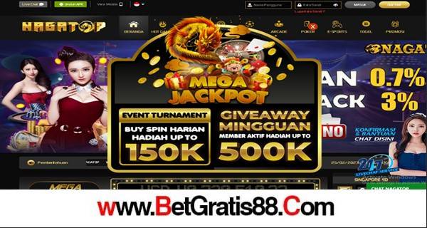 NAGATOP BONUS DEPOSIT SLOT 100% BONUS