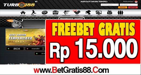 TURBO188 Freebet Gratis RP 15.000 Tanpa Deposit