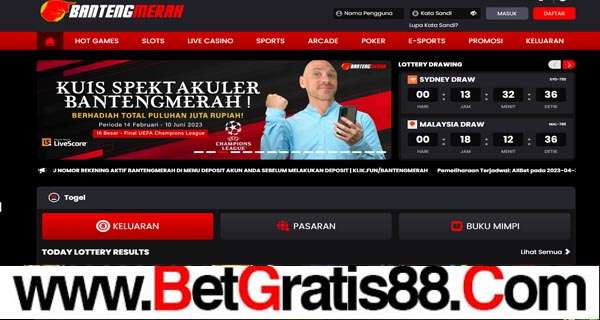 BANTENGMERAH BONUS SLOT 100% MEMBER BARU