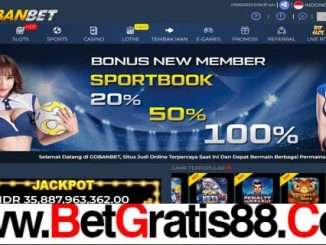 GOBANBET BONUS SLOT 100% MEMBER BARU