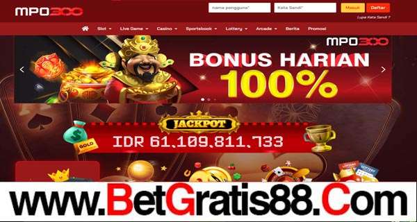 MPO300 Bonus New Member 100%